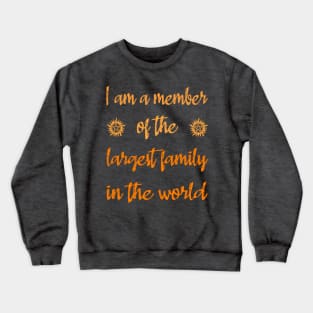 SPN - FAMILY ORANGE Crewneck Sweatshirt